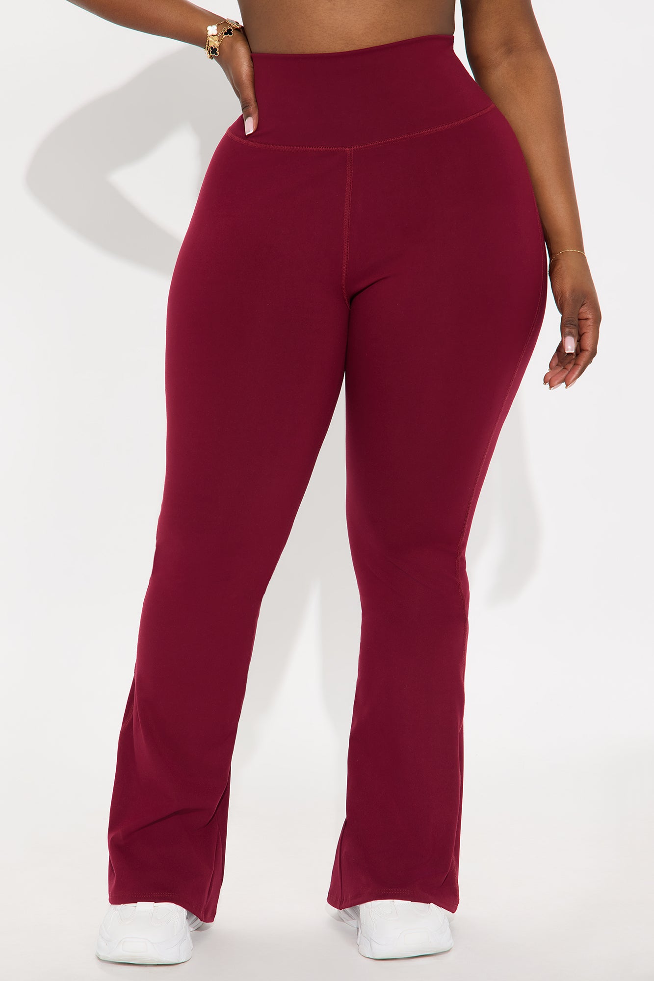 Break A Sweat Active Yoga Pant - Burgundy