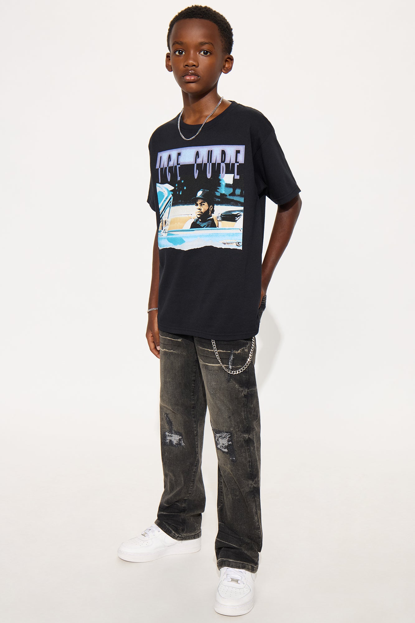 Mini Ice Cube It Was A Good Day Short Sleeve Tee - Black