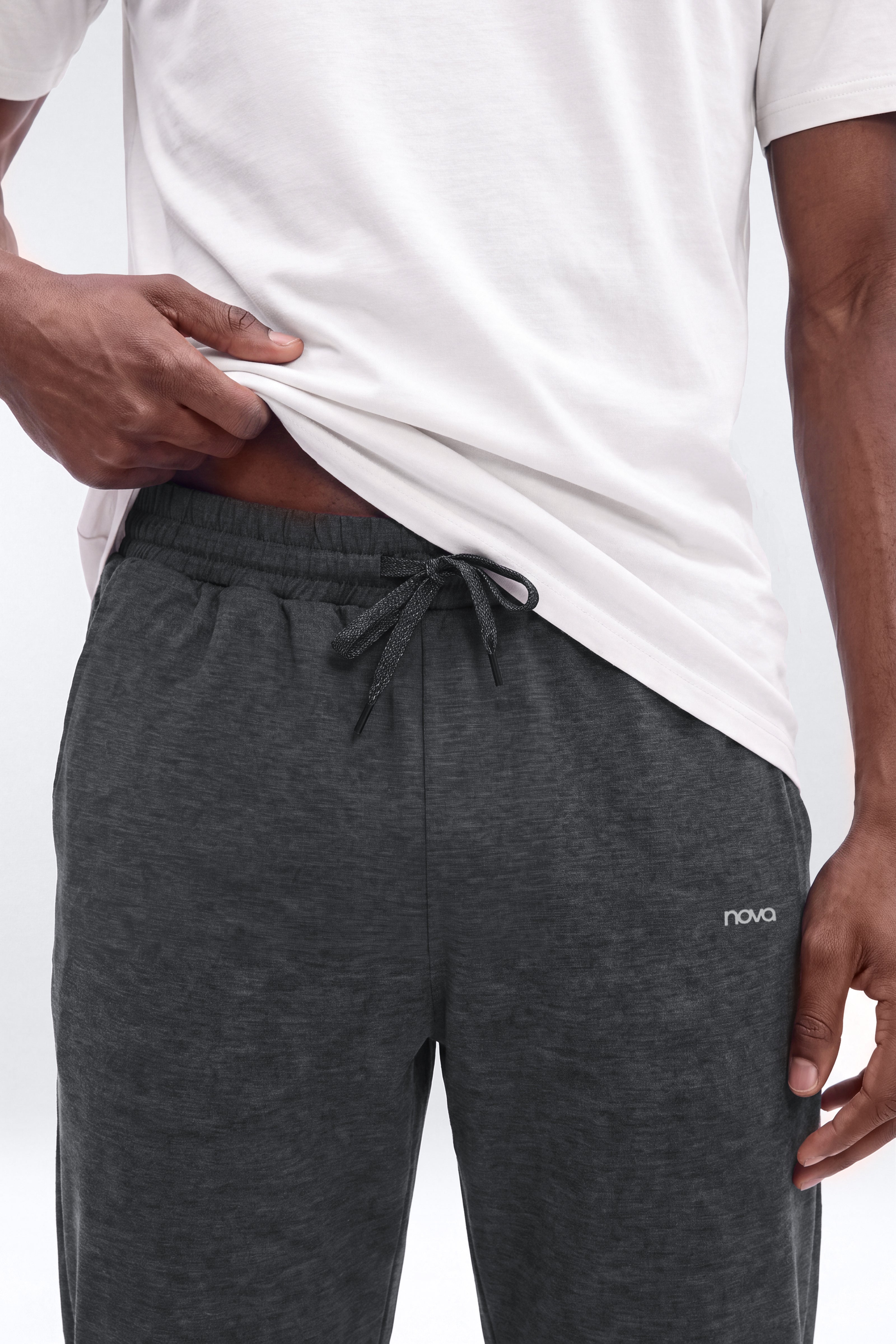 Tech Knit Straight Leg Performance Pant - Carbon