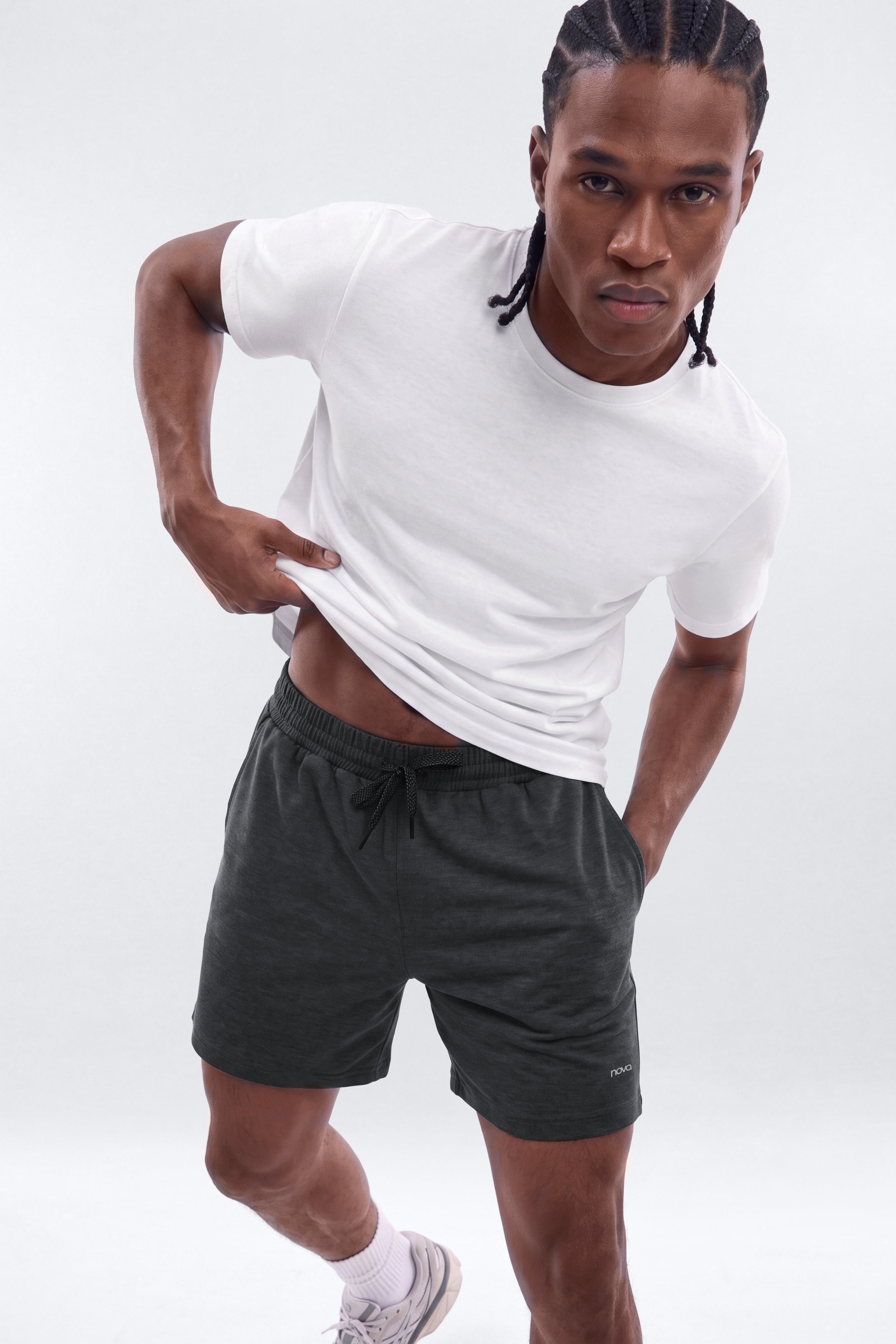 Tech Knit Performance Short - Carbon