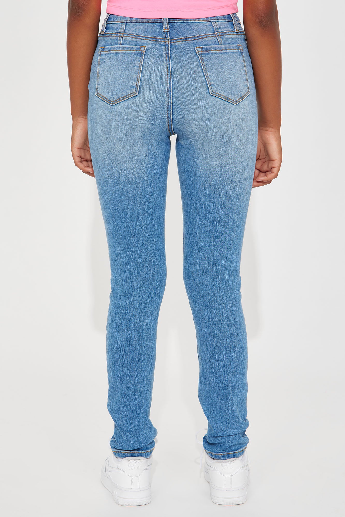 Mini Living Life Stretch Skinny Jeans - Blue Wash