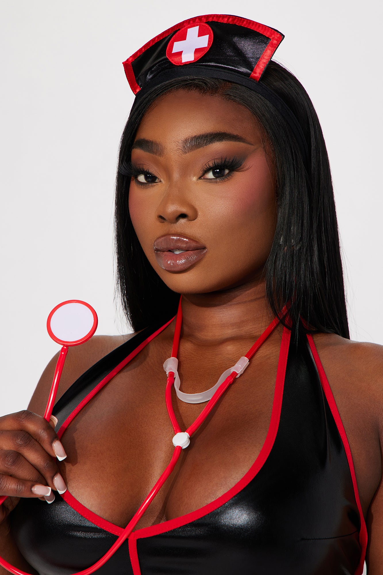 Naughty Surgeon 3 Piece Costume Set - Black
