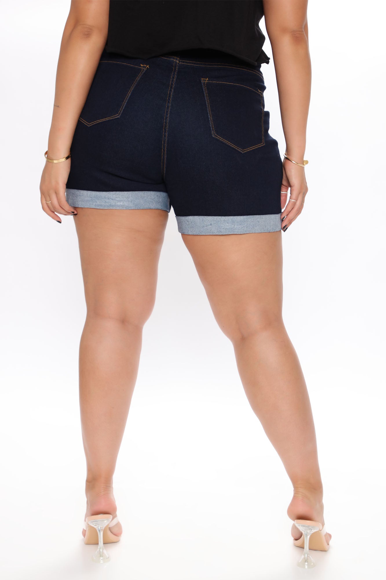Carter Denim Shorts - Dark Denim