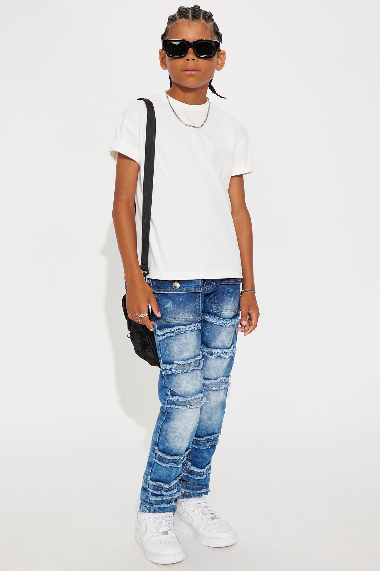 Mini FN Essential Crew Tees 3 Pack - Black/combo