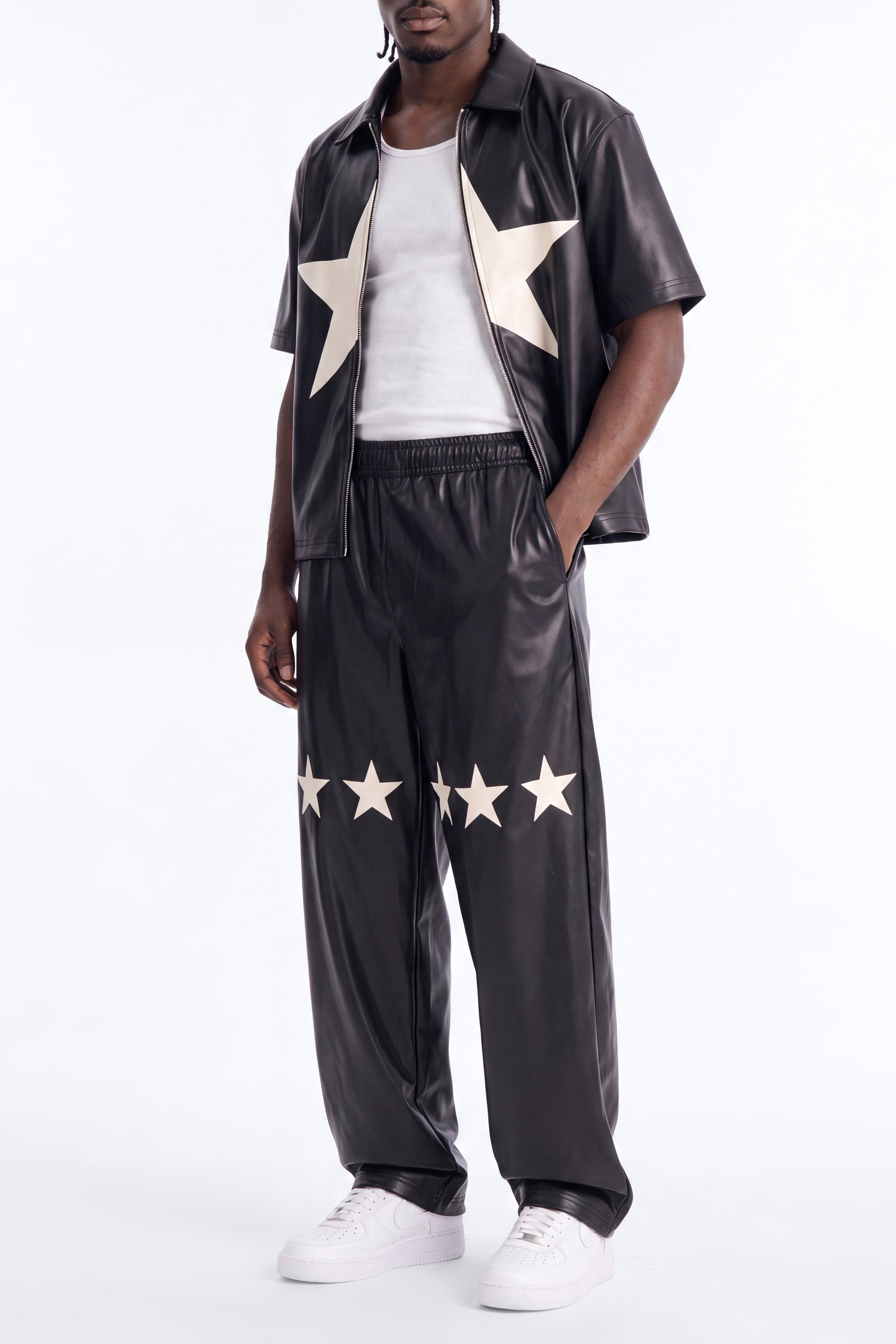 Star Quality Straight Leg Pant - Black/combo