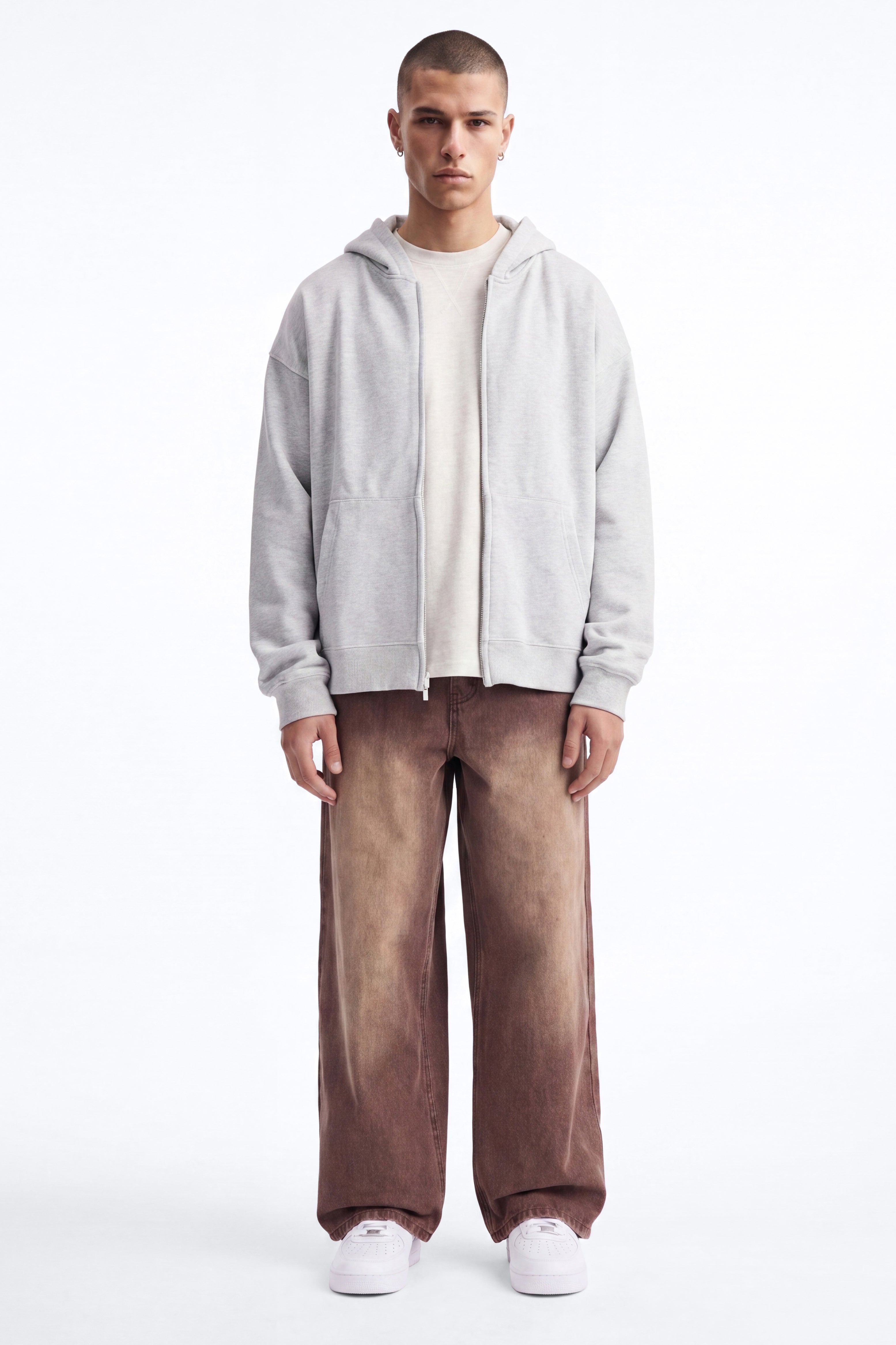 Coastal Fade Baggy Jean - Washed Brown