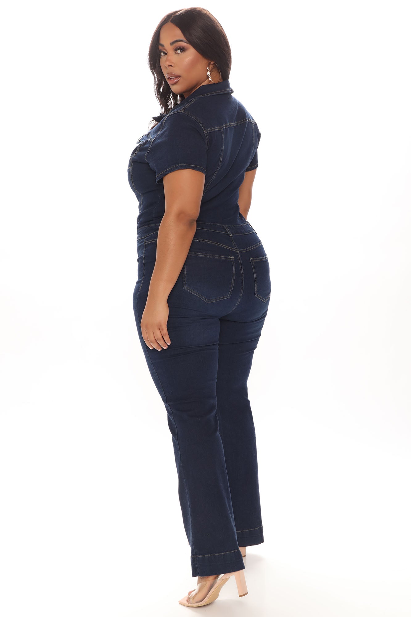 Day Dreaming Denim Jumpsuit - Denim