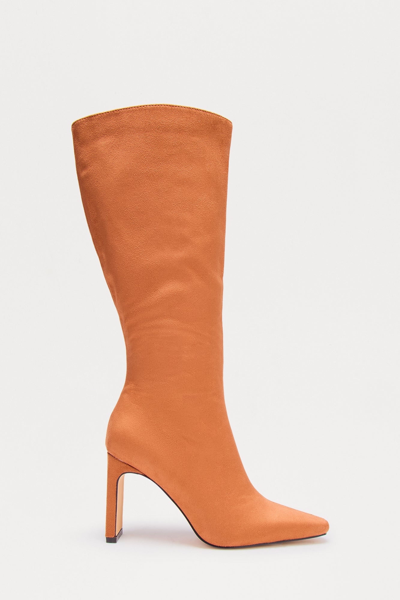 Bynes Knee High Boots - Camel