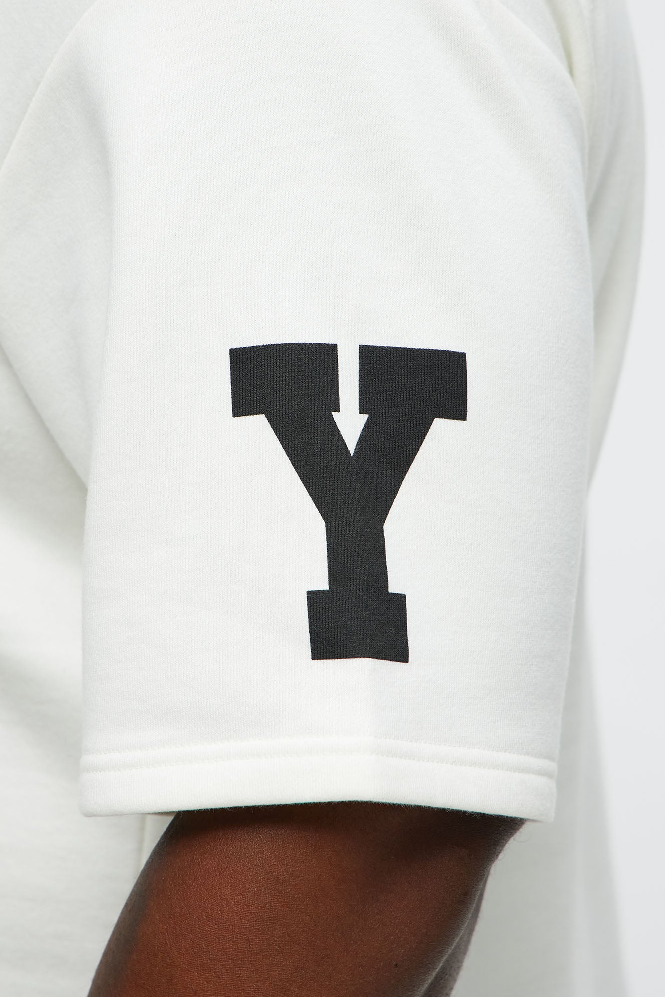 Athletic Oversized Tee - White