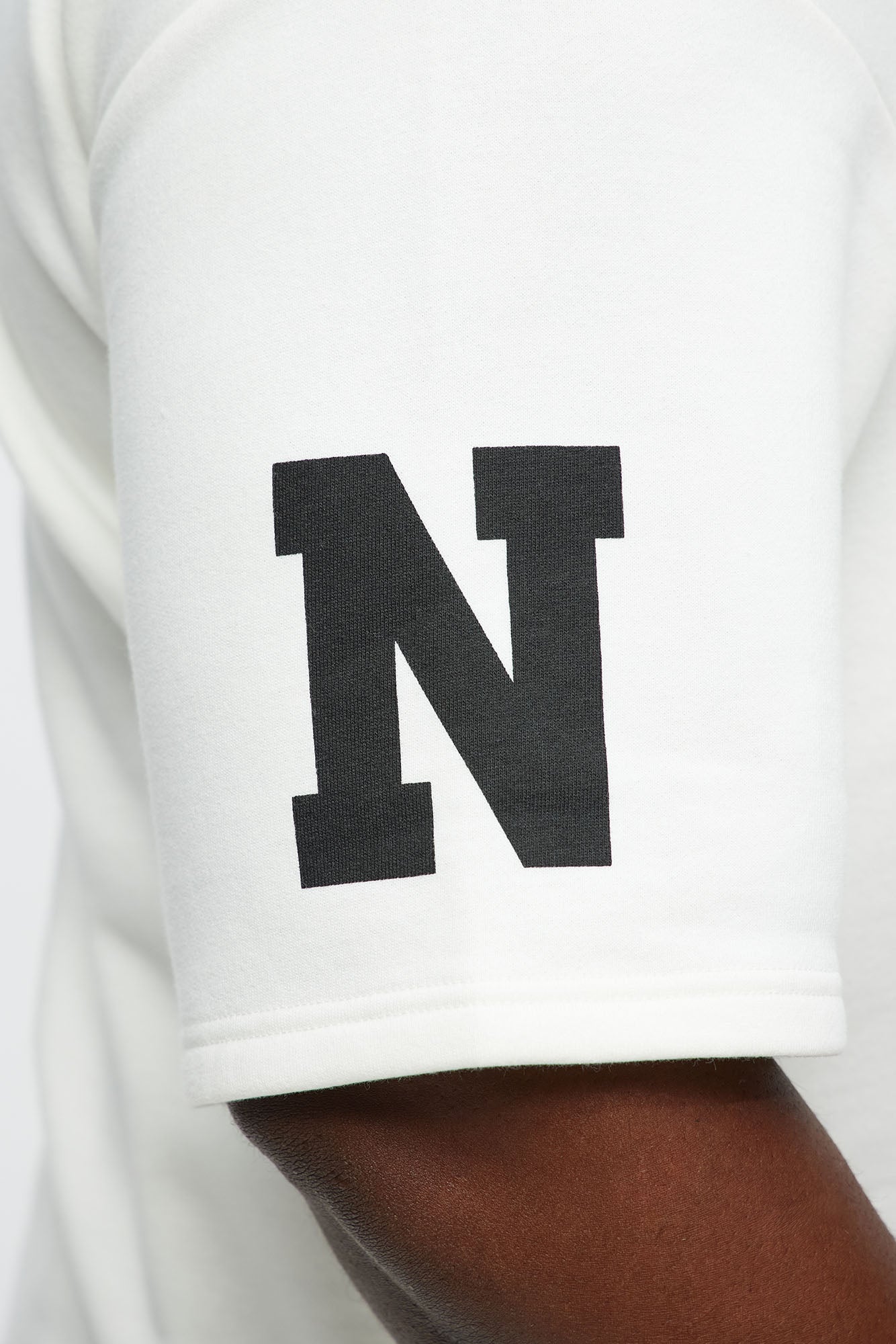 Athletic Oversized Tee - White