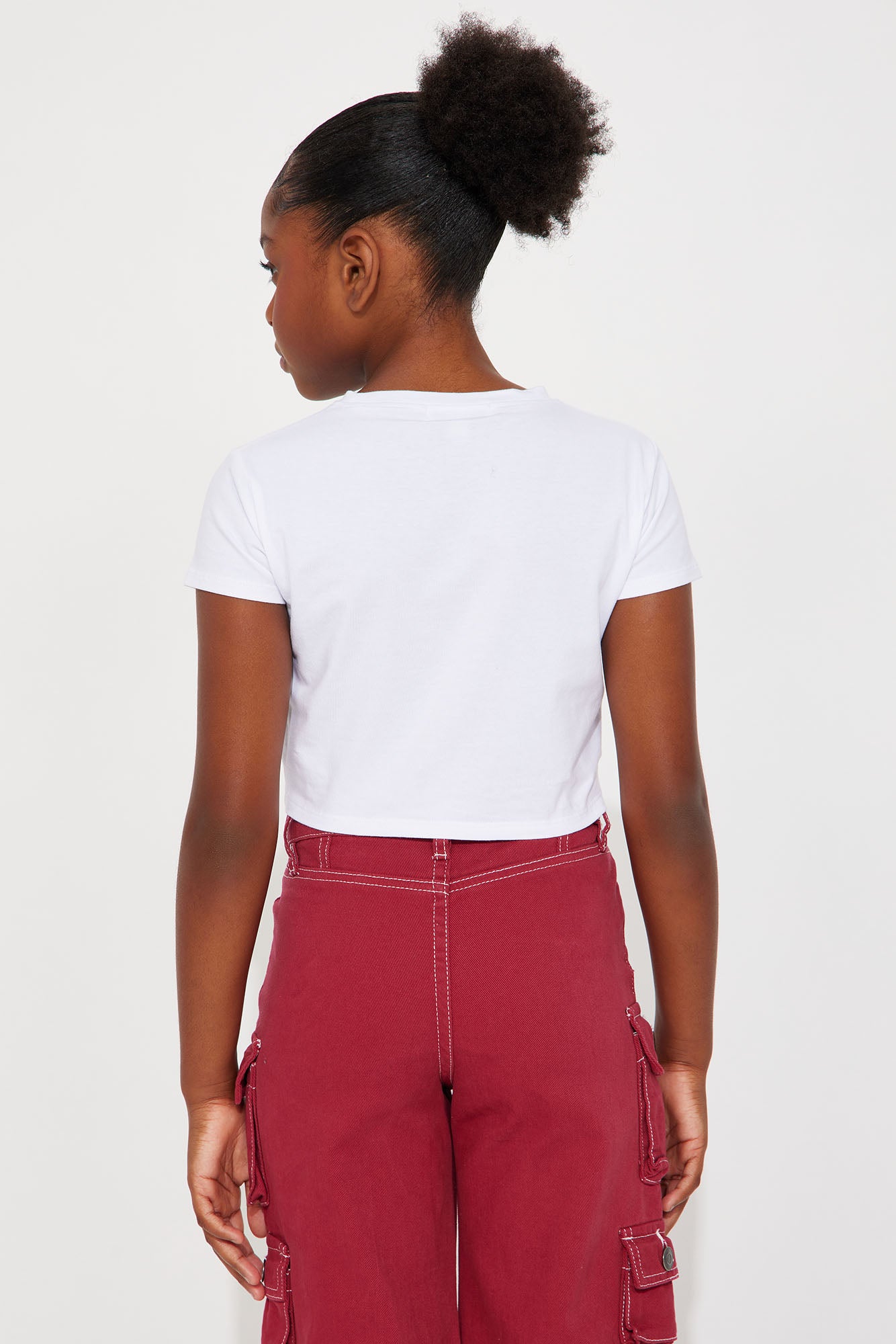 Mini Robin Short Sleeve Top - White