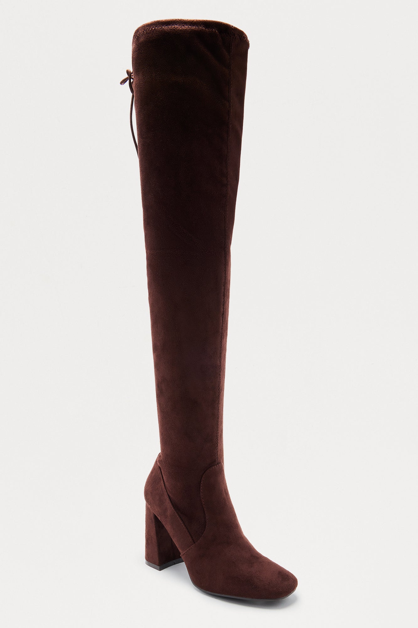 Milwaukee Thigh High Boots - Brown