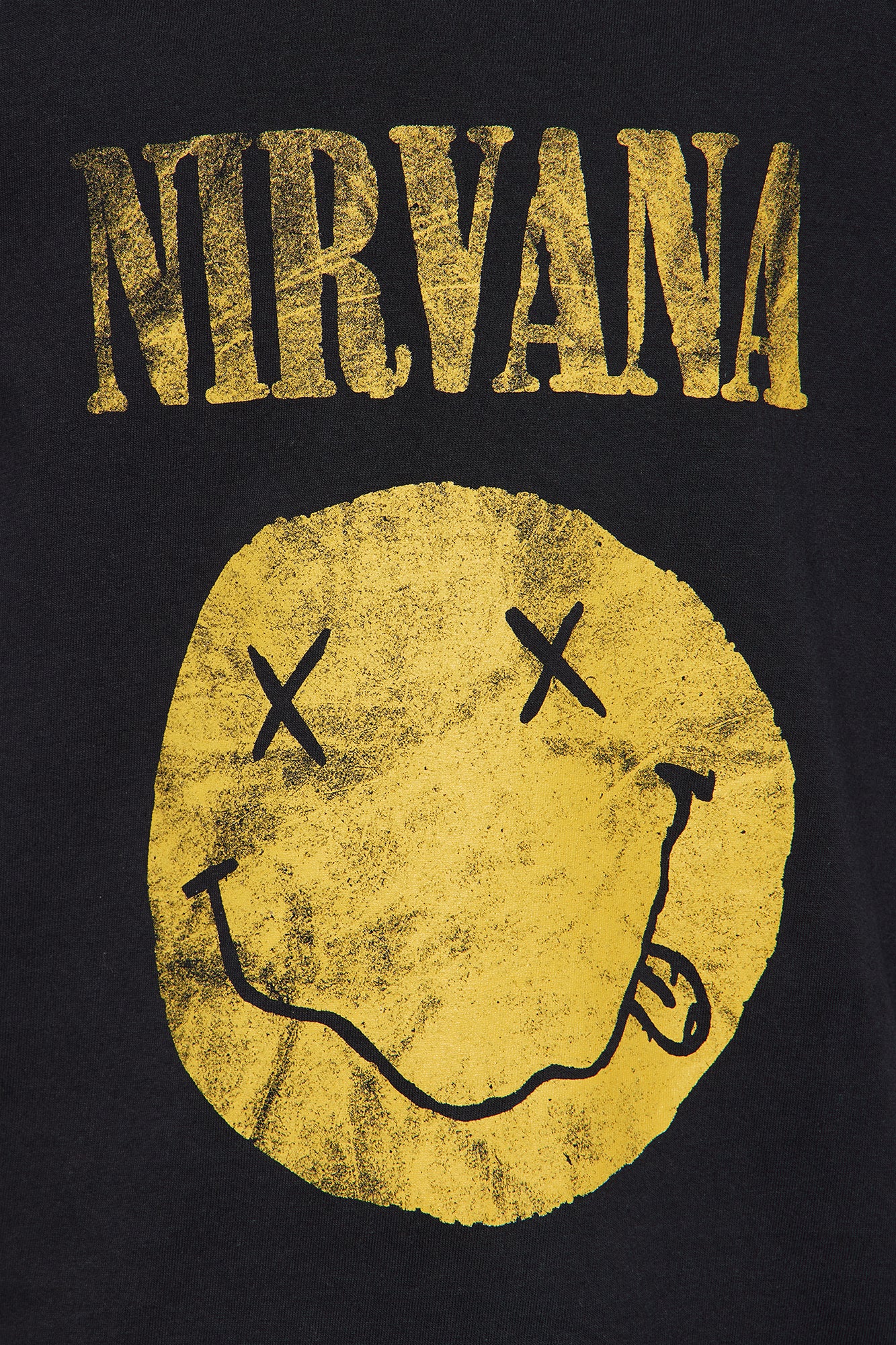 Mini Nirvana Classic Short Sleeve Tee - Black