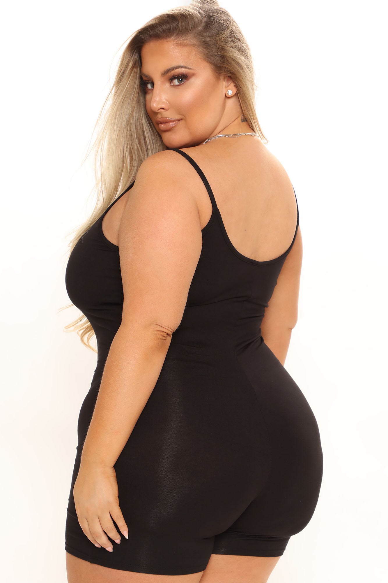 Nova Season Shortie Romper - Black