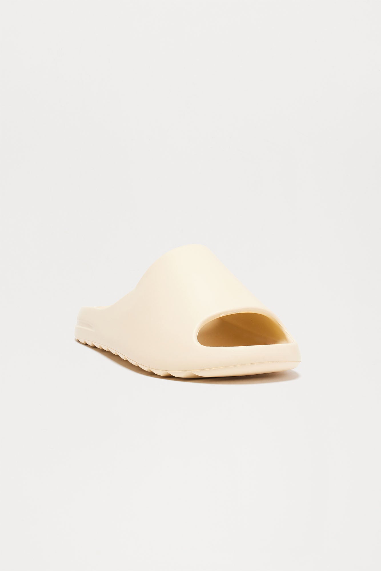 Day To Day Slip On Slides - Cream
