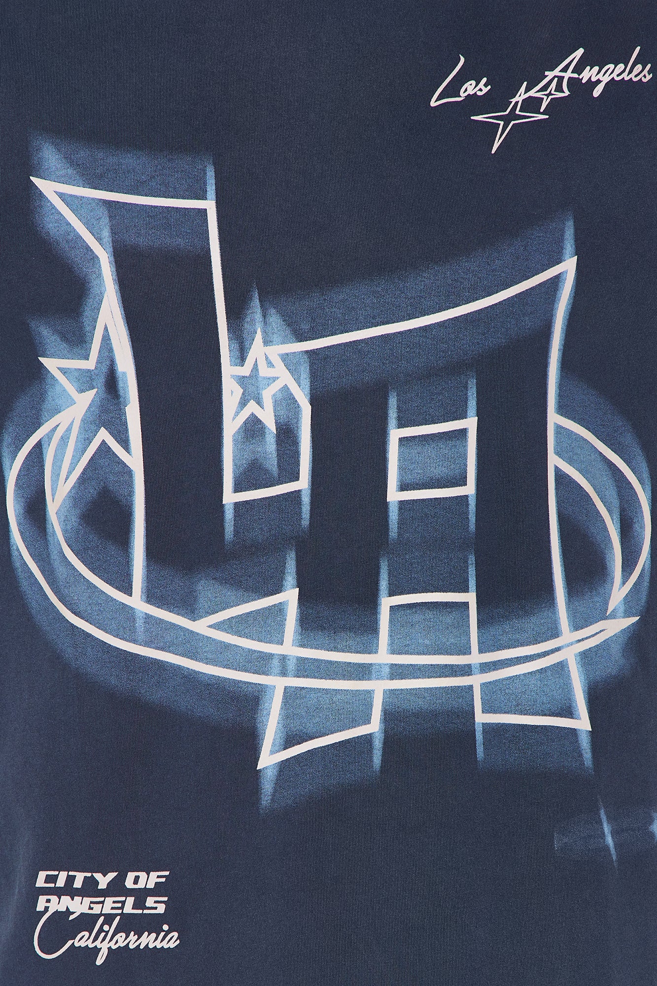 LA Washed Tee - Navy Wash