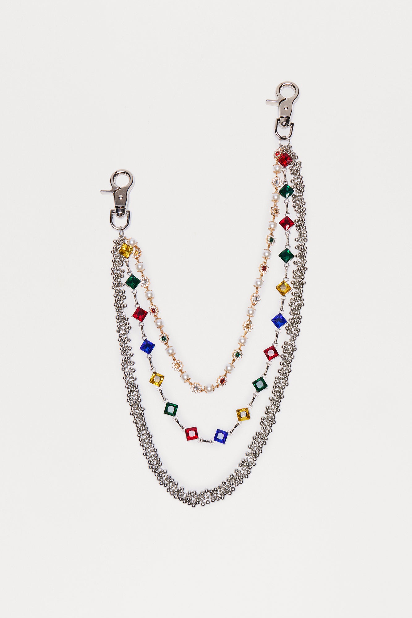 Never Losing Pant Chain - Silver/Multi