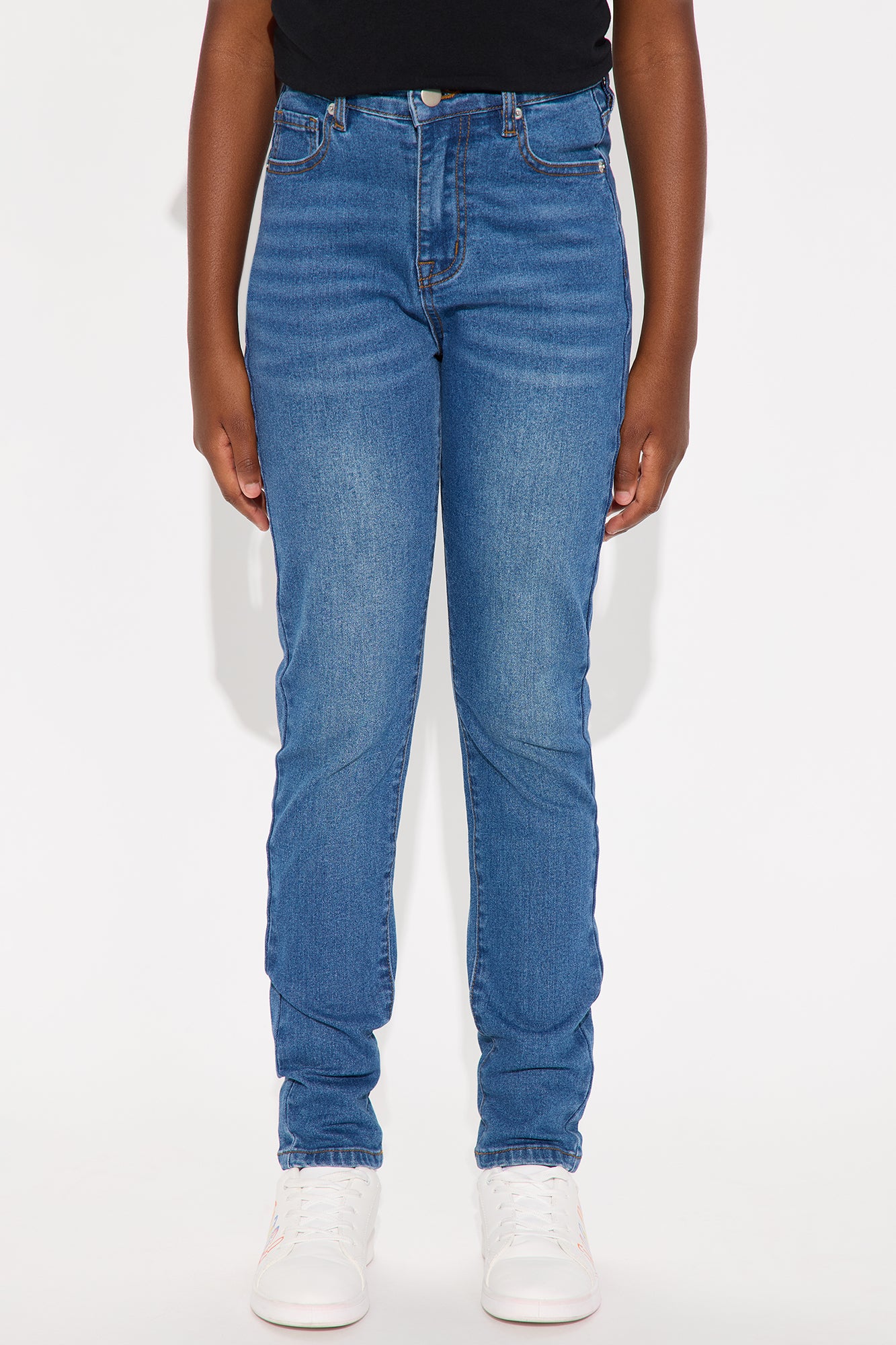 Mini Amara Stretch Skinny Jeans - Medium Wash