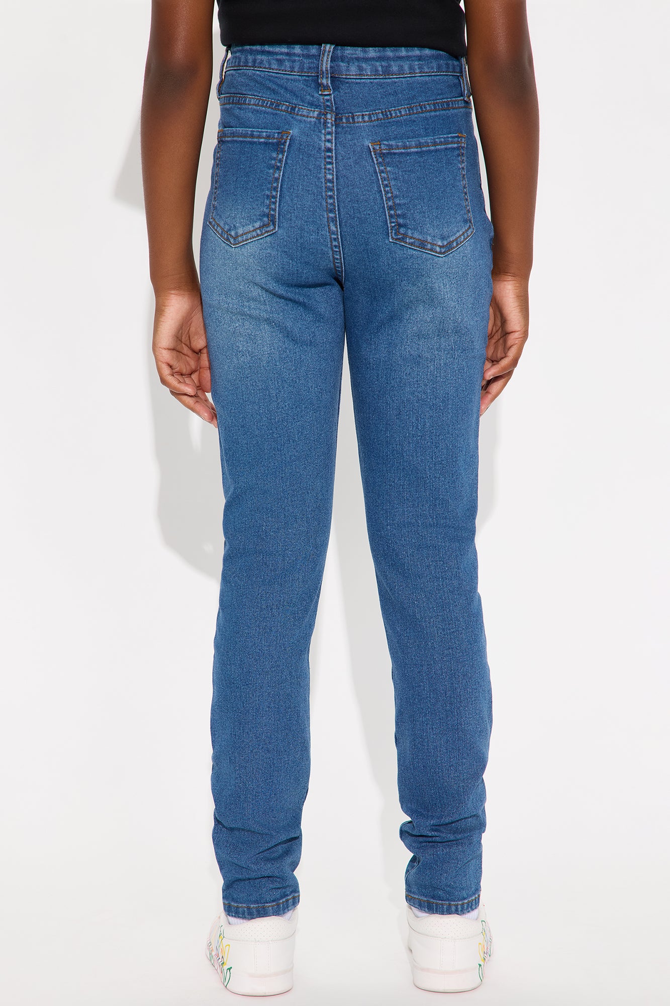 Mini Amara Stretch Skinny Jeans - Medium Wash