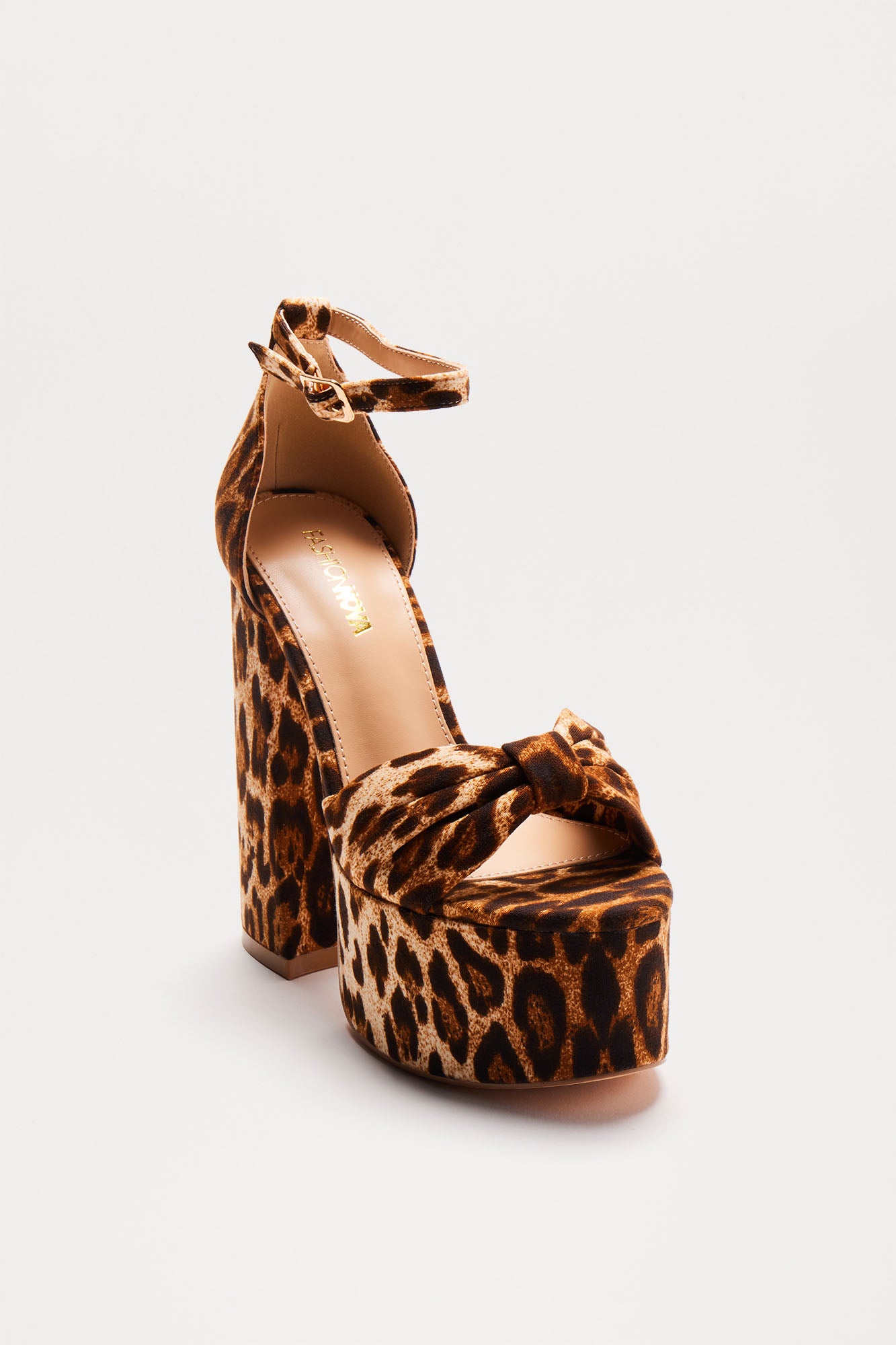 Kikie Ultra Platform Heels - Leopard