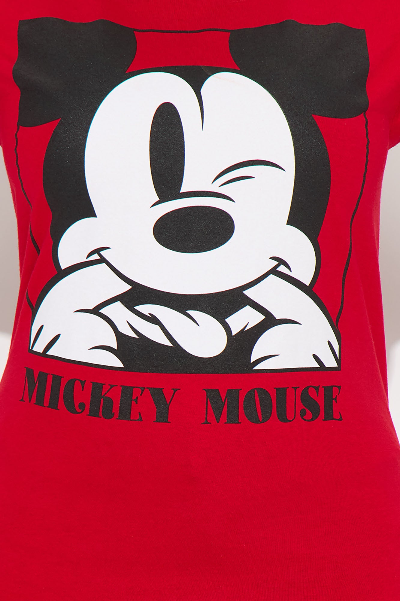 Magic Kingdom Mickey Mouse Tee - Red