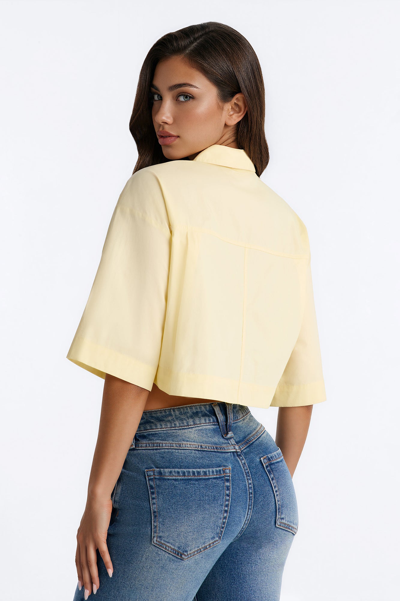 Busy Weekends Poplin Shirt - Butter Yellow