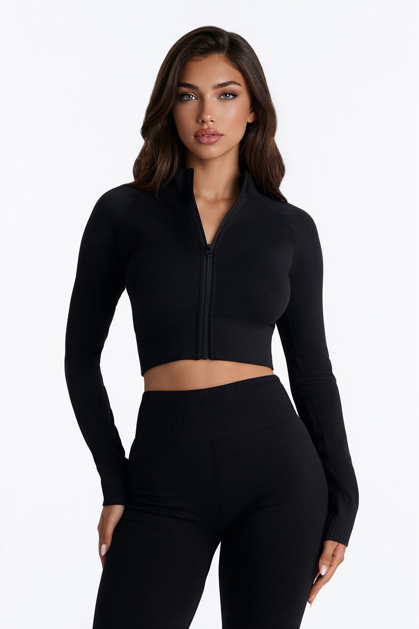 Kalani Seamless Pant Set - Black