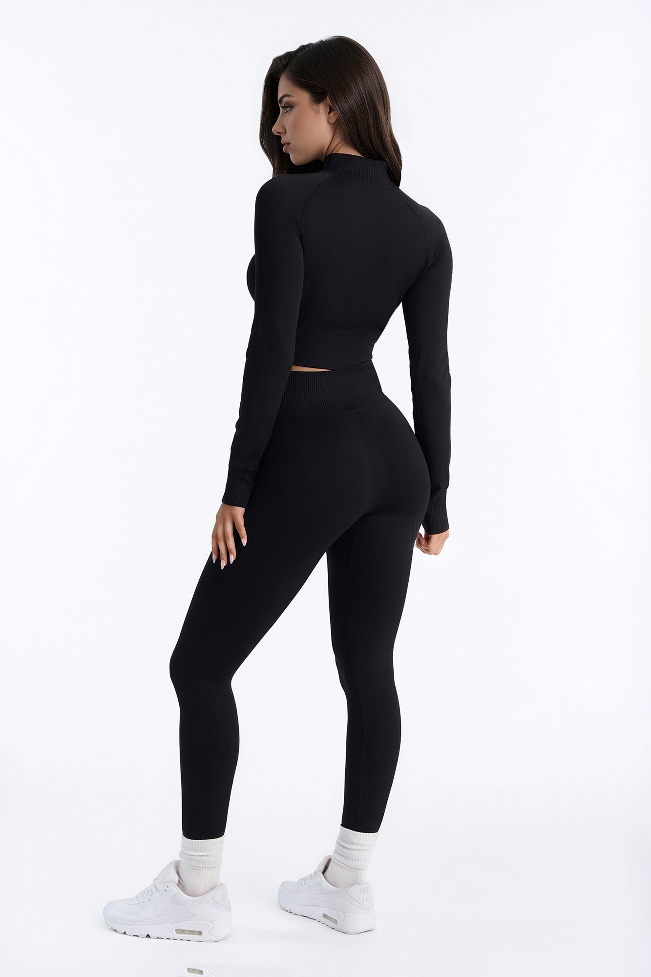 Kalani Seamless Pant Set - Black