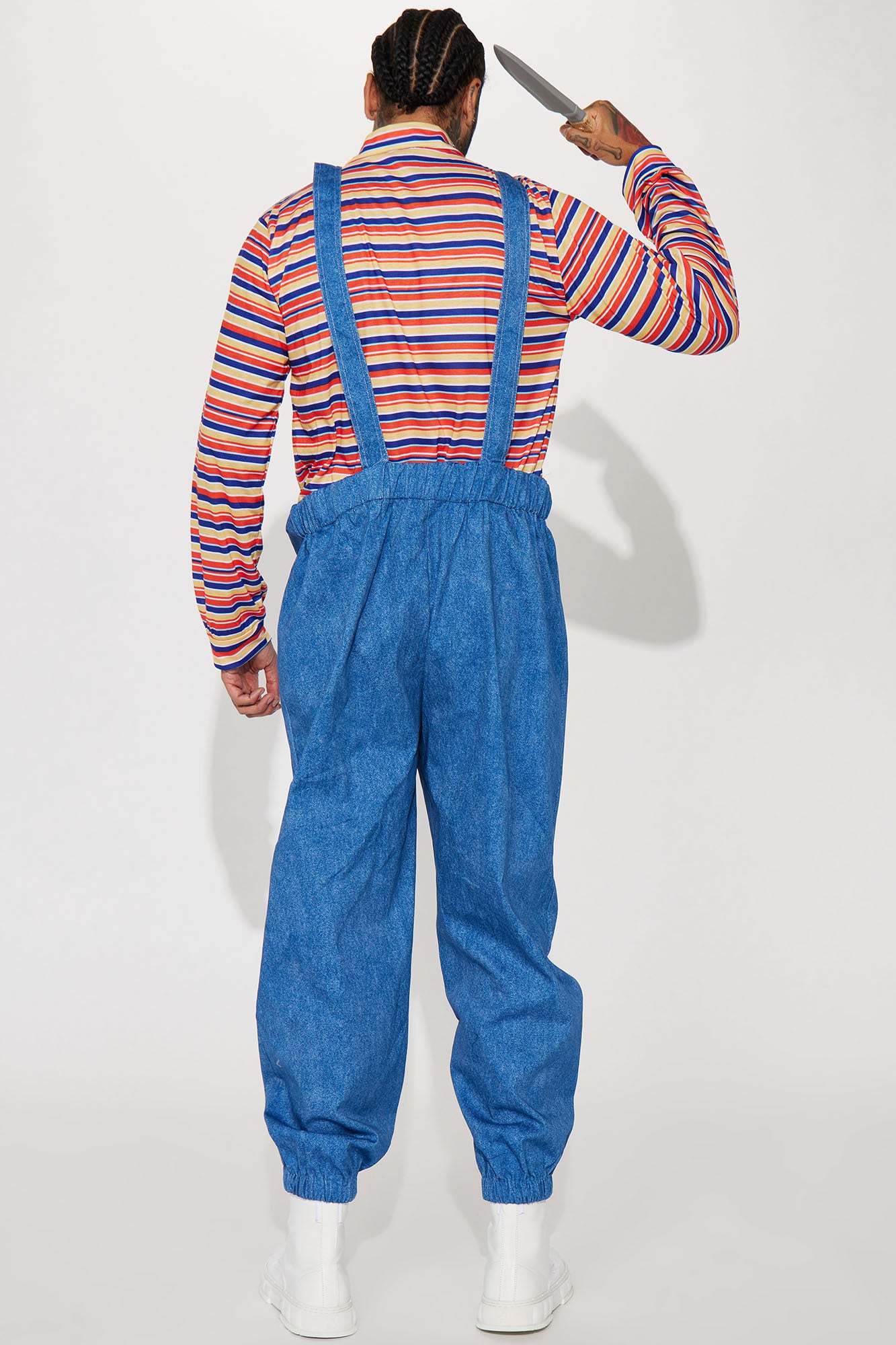 Child's Play 3 Piece Costume Set - Blue/combo