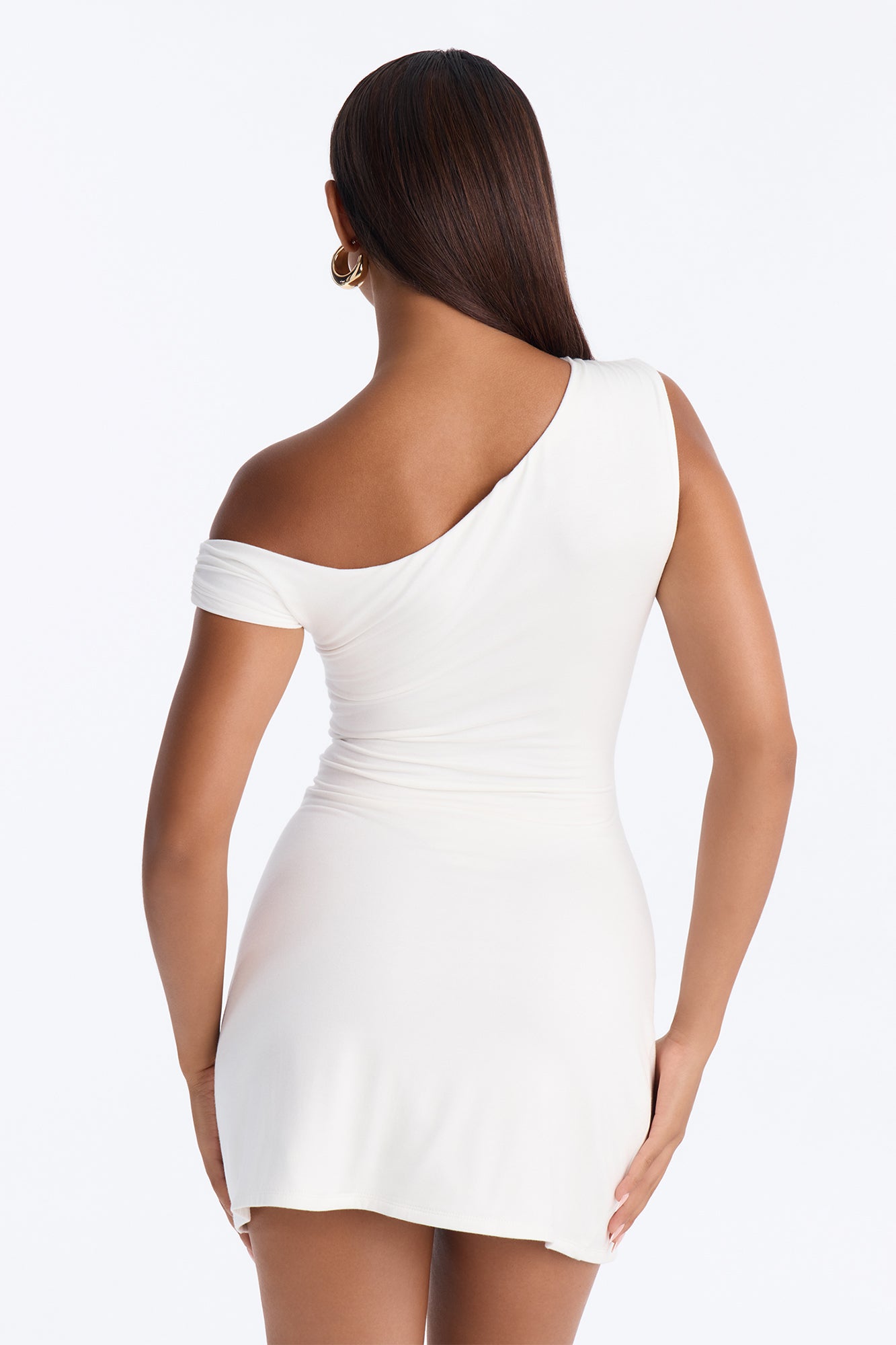 Jordan Premium Modal Mini Dress - White