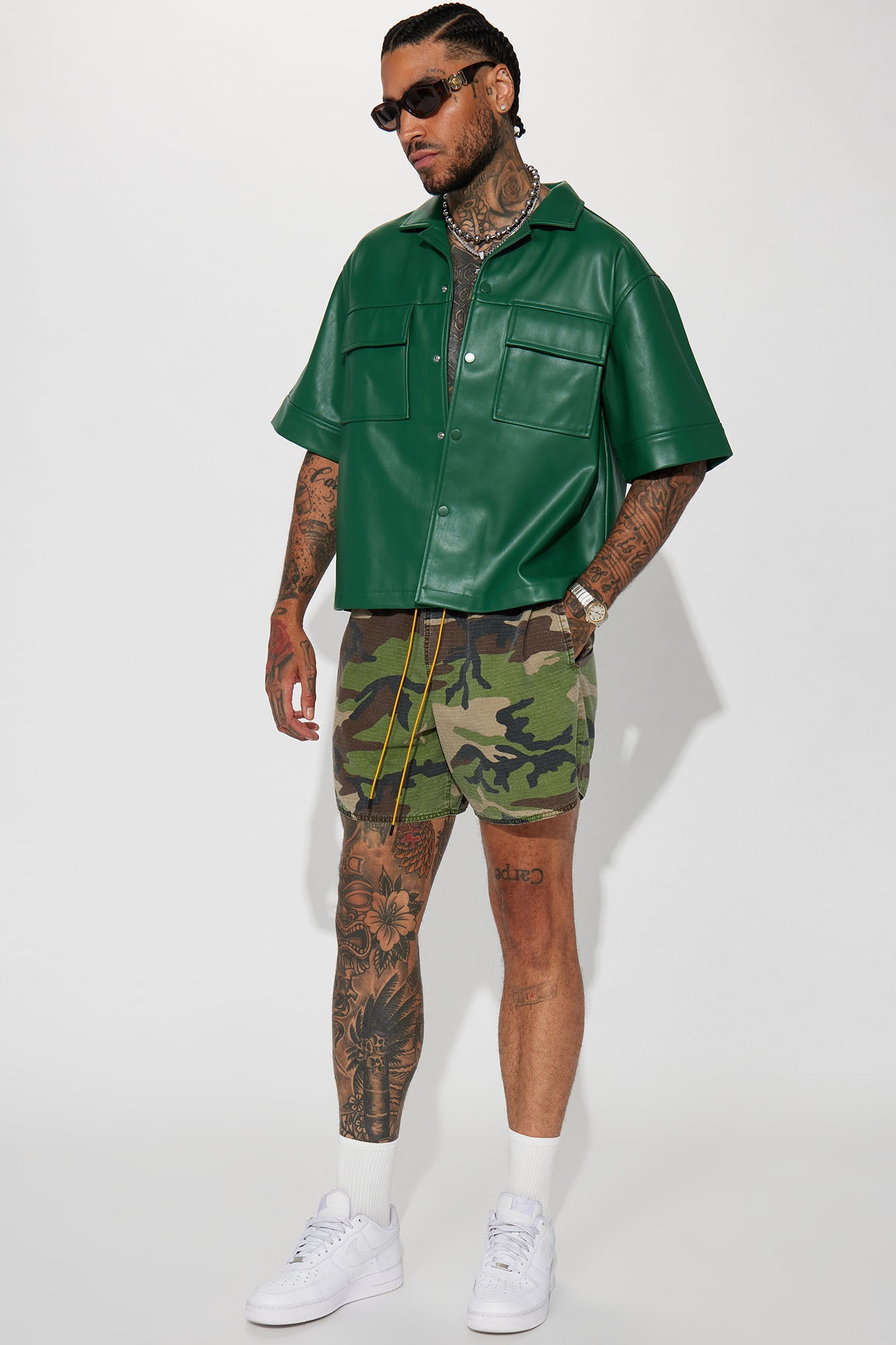 Games Calling Warmup Shorts - Camouflage