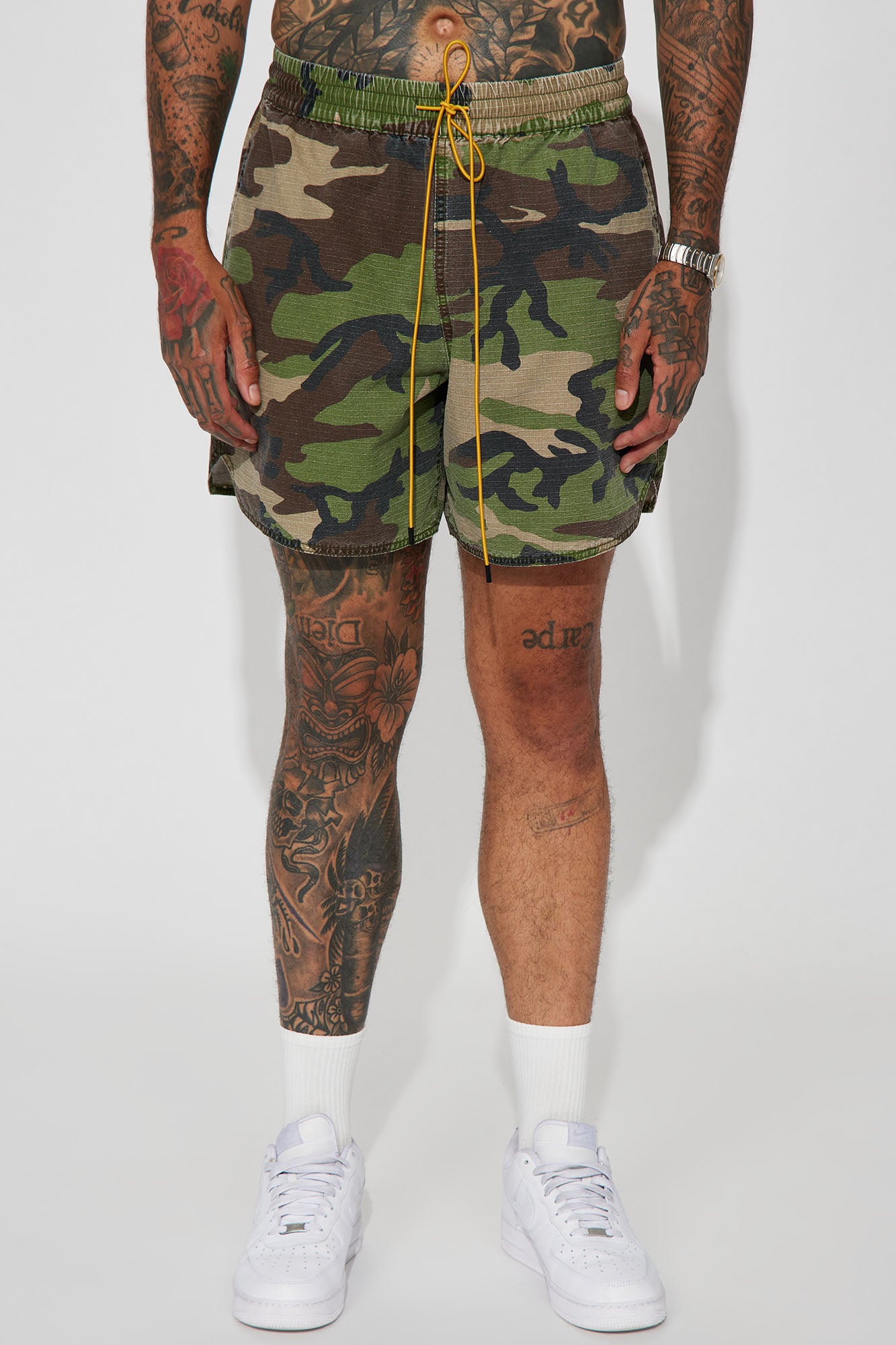 Games Calling Warmup Shorts - Camouflage