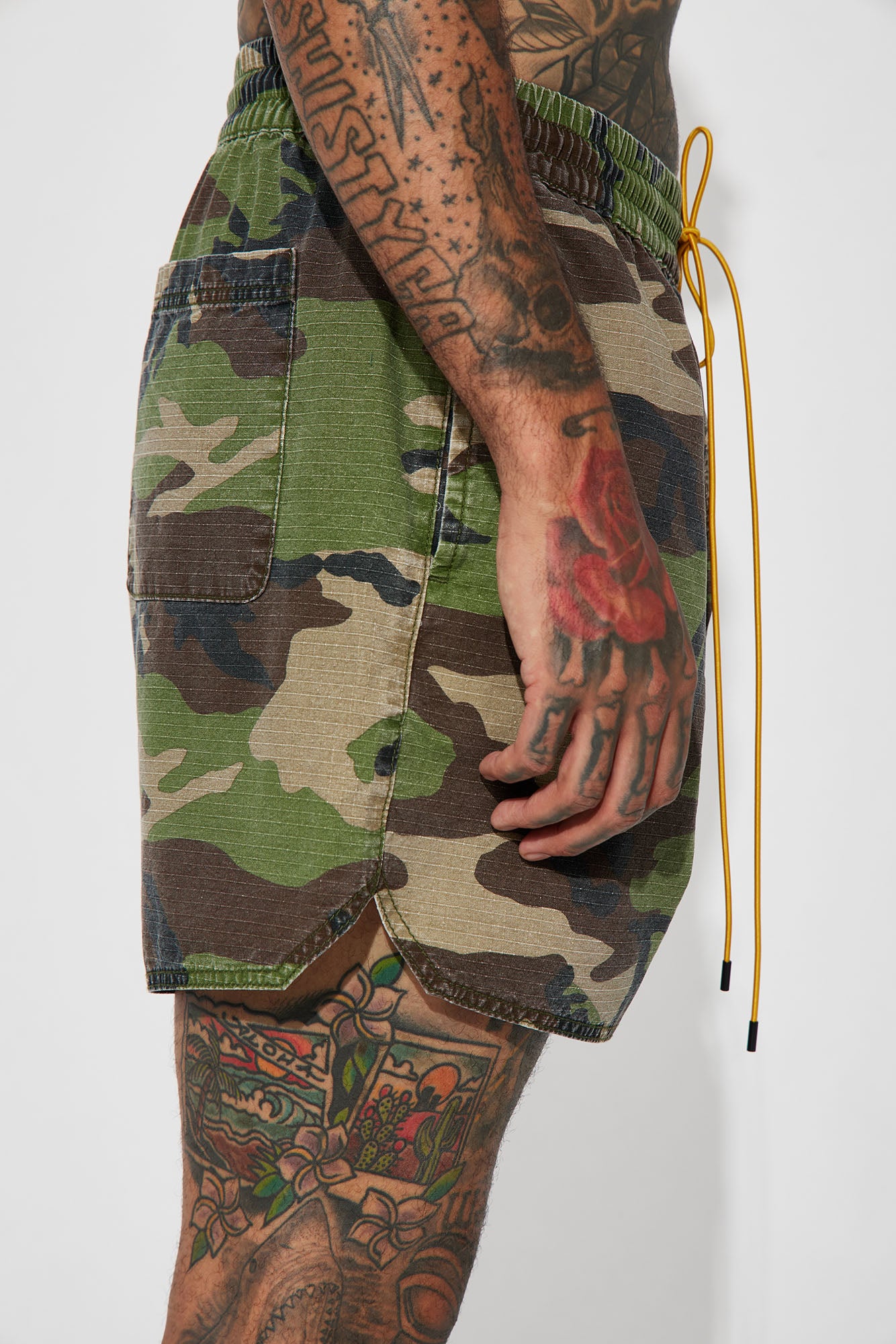 Games Calling Warmup Shorts - Camouflage