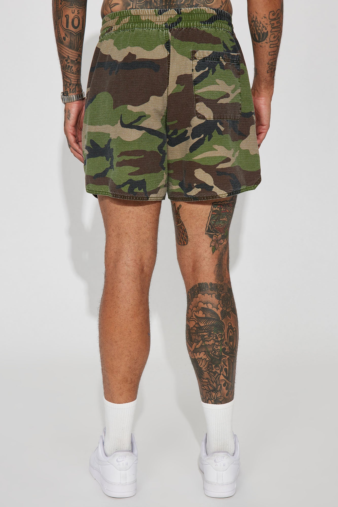 Games Calling Warmup Shorts - Camouflage
