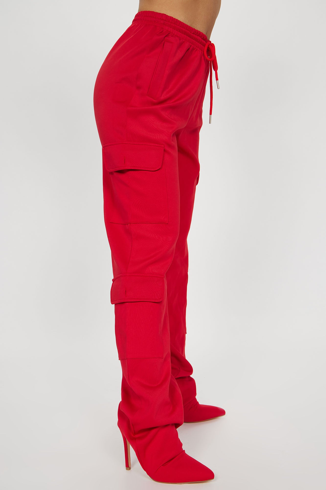 Roxy Pant Boots - Red