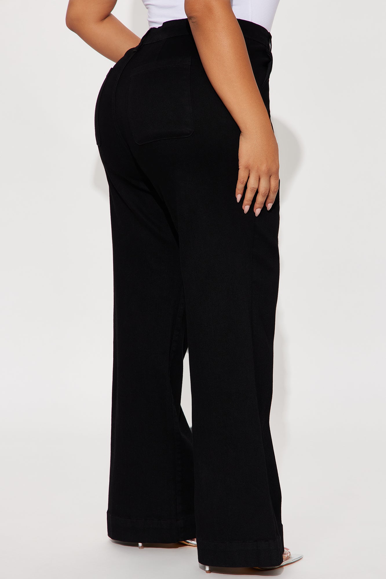 Margot Stretch Trouser Jeans - Black