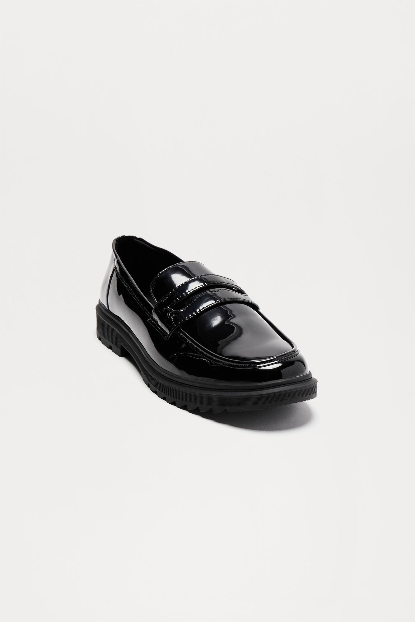 Alvin Patent Loafer - Black