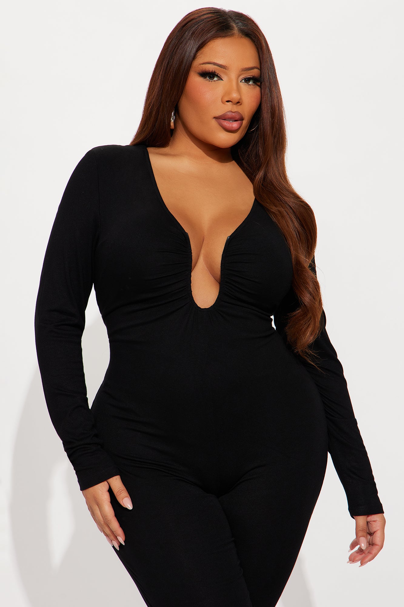 Sensual Club Jumpsuit - Black