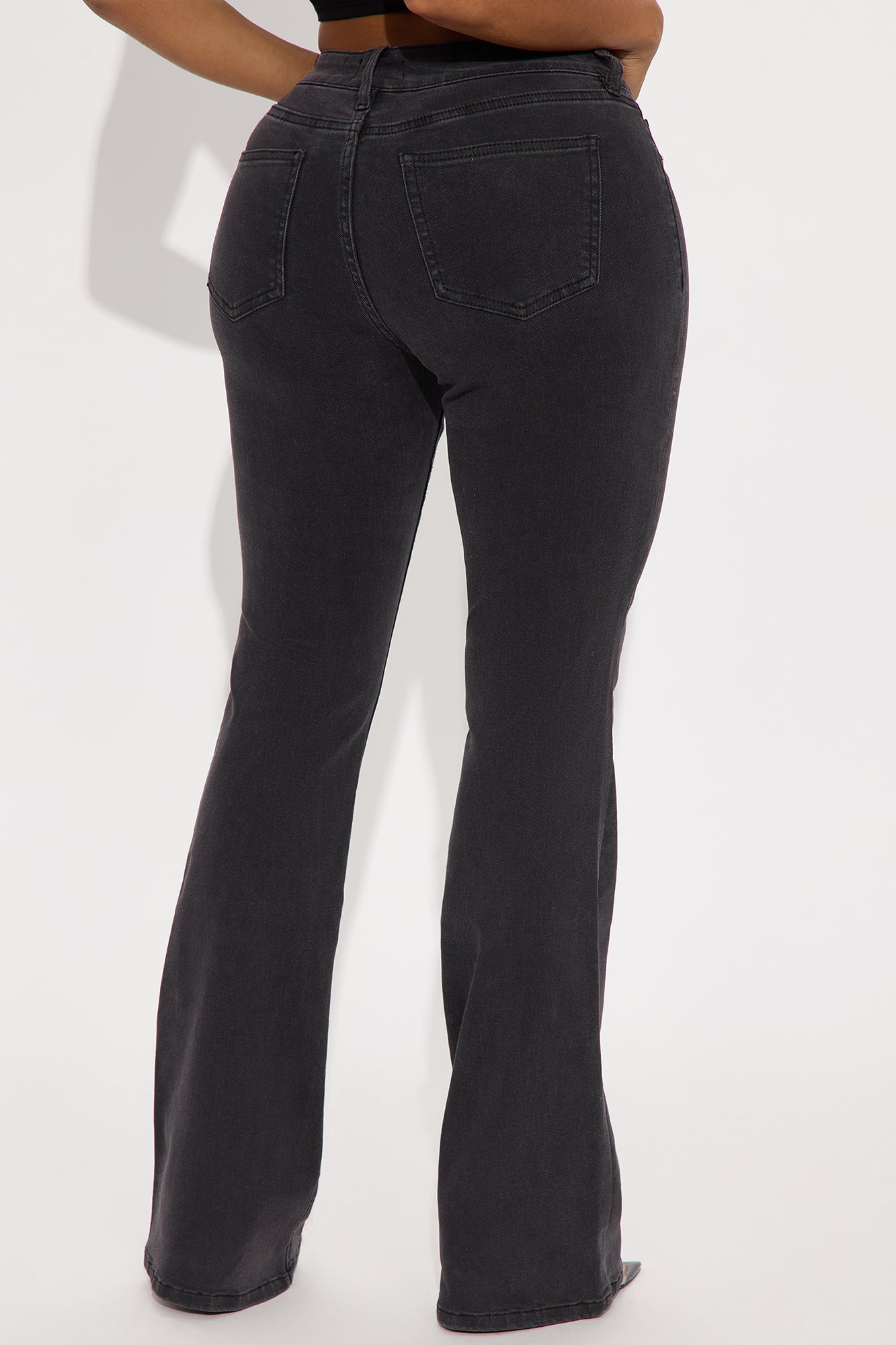 Best Ever Low Rise Flare Jeans - Black Wash