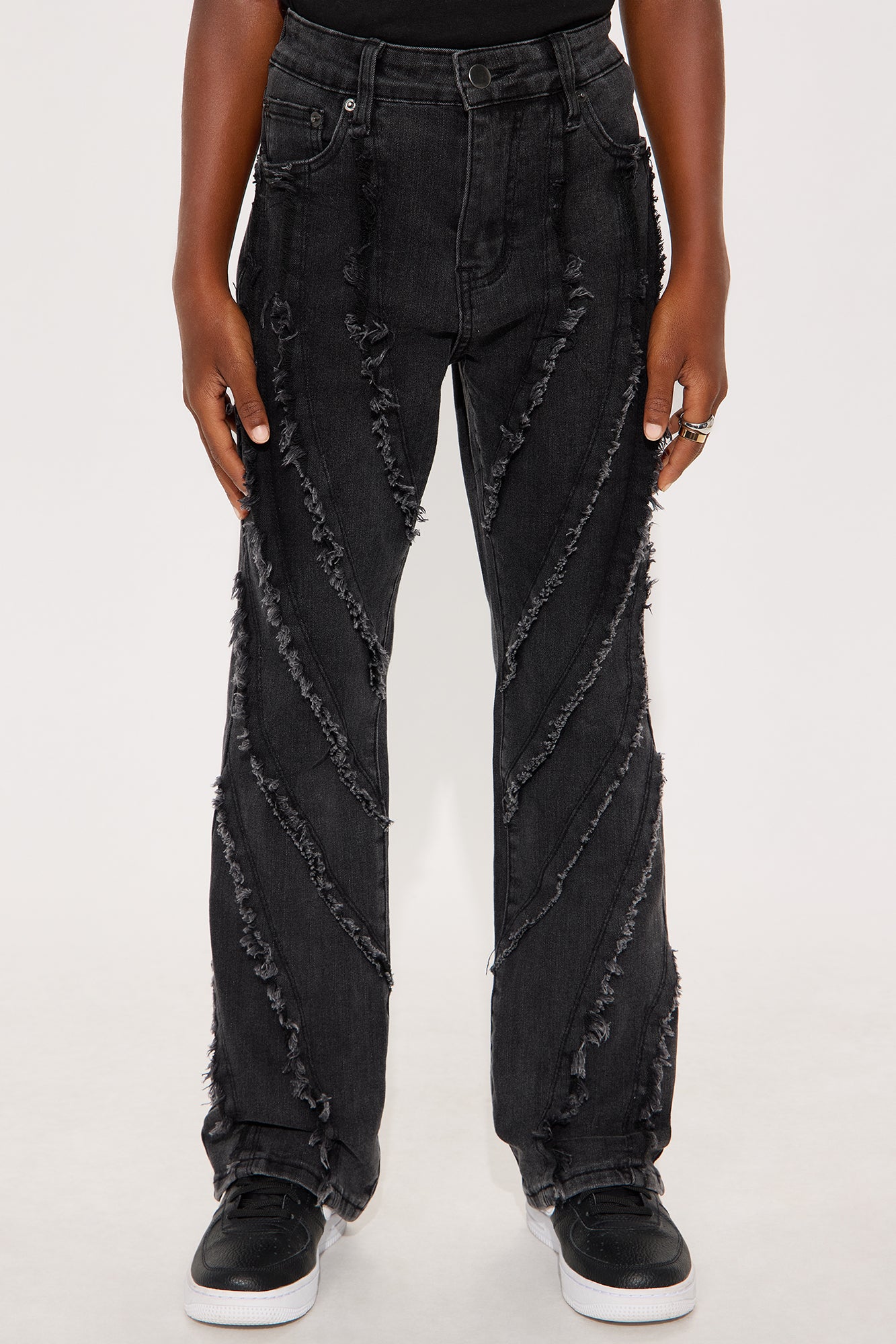Mini Everchanging Flare Jeans - Black Wash