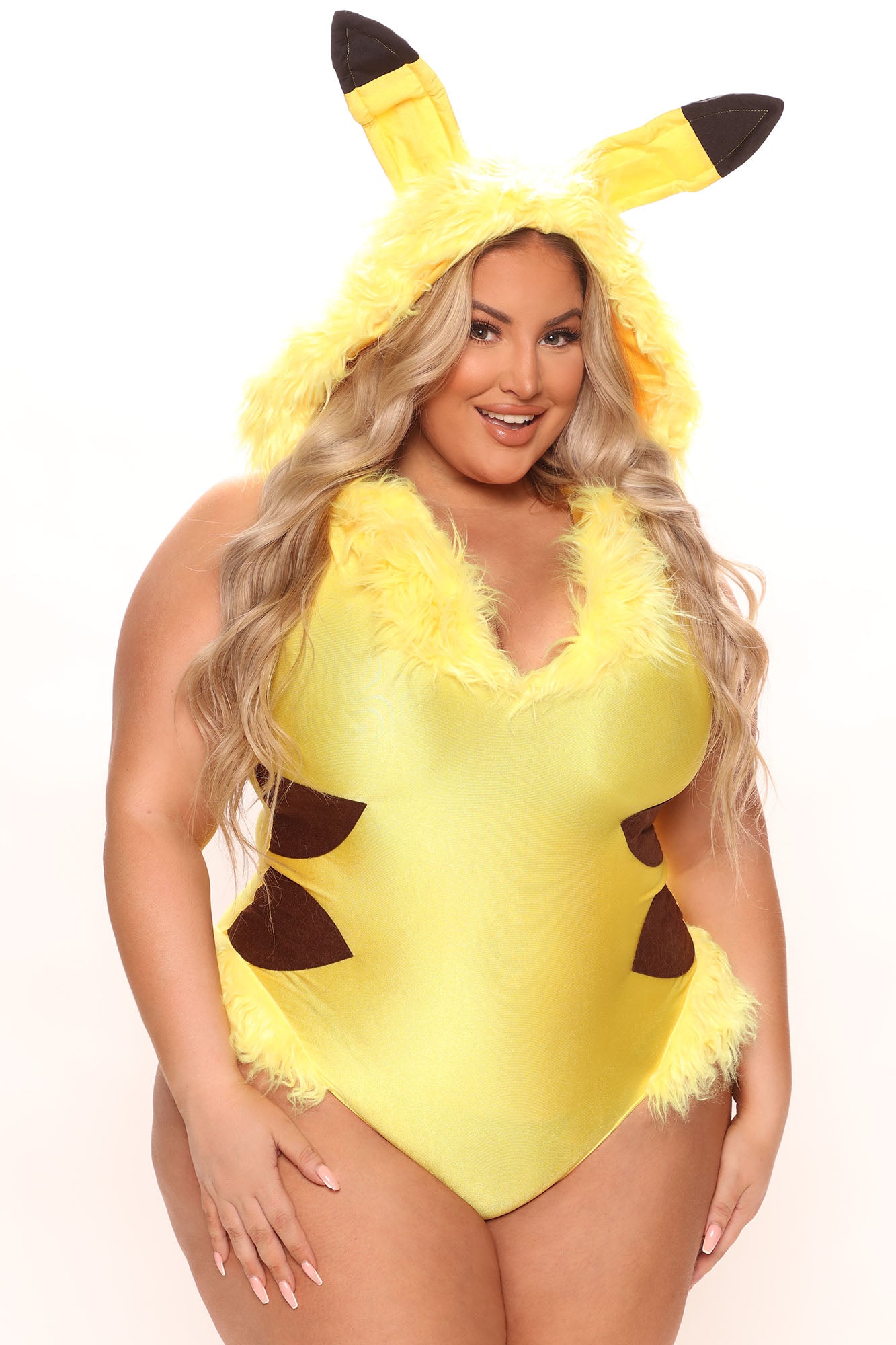 Lightning Cutie 2 Piece Costume Set - Yellow/combo