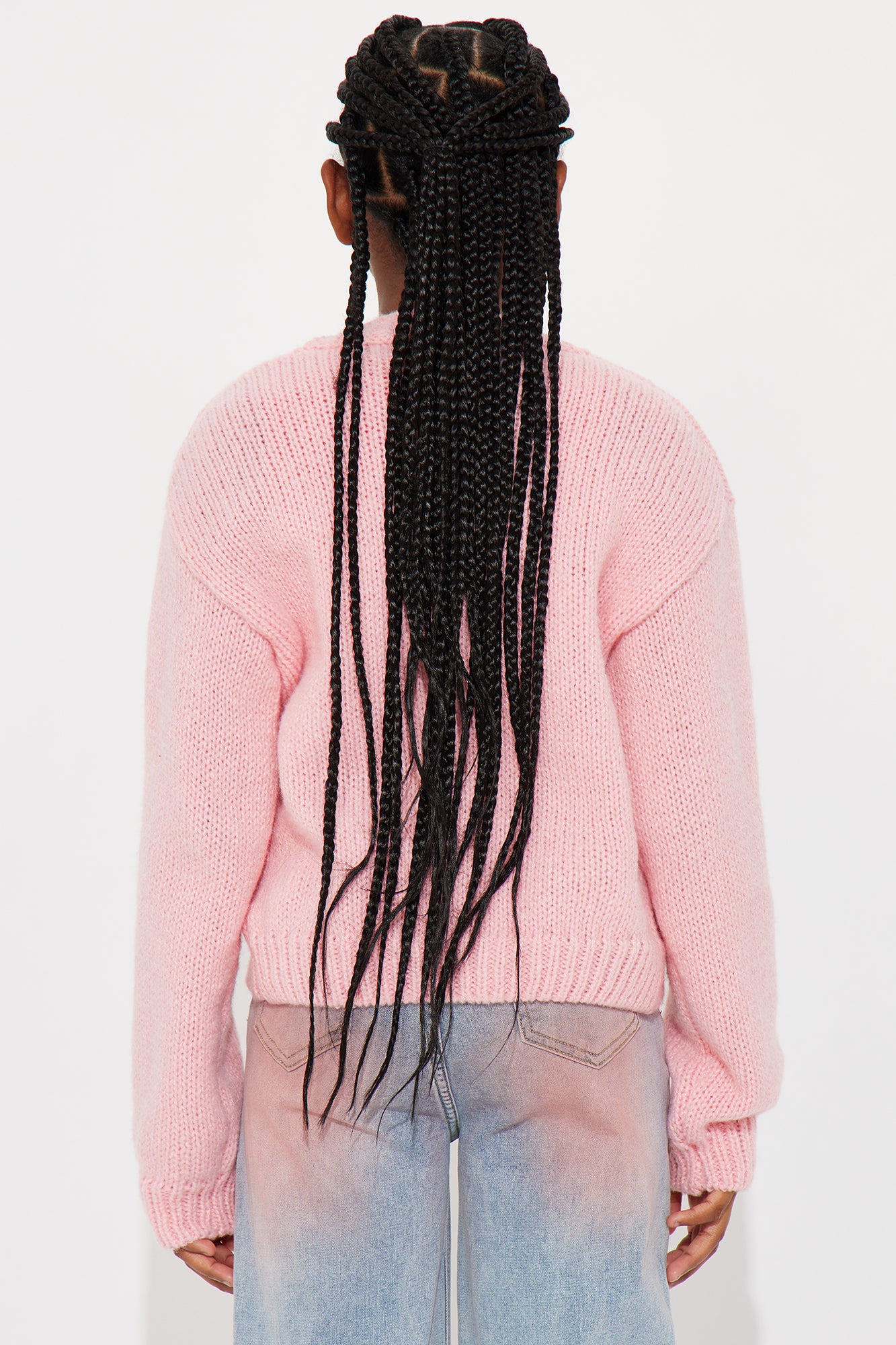 Mini Berry Sweet Strawberry Cardigan - Pink