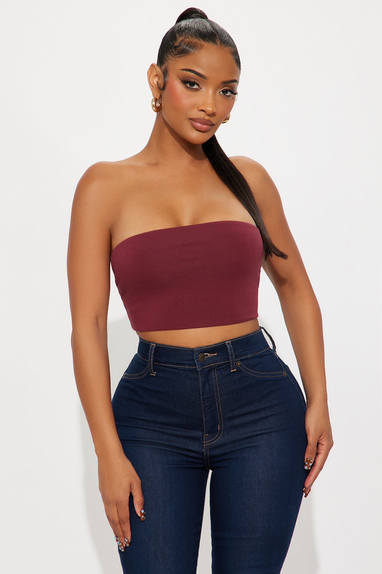 Essential Bandeau - Burgundy
