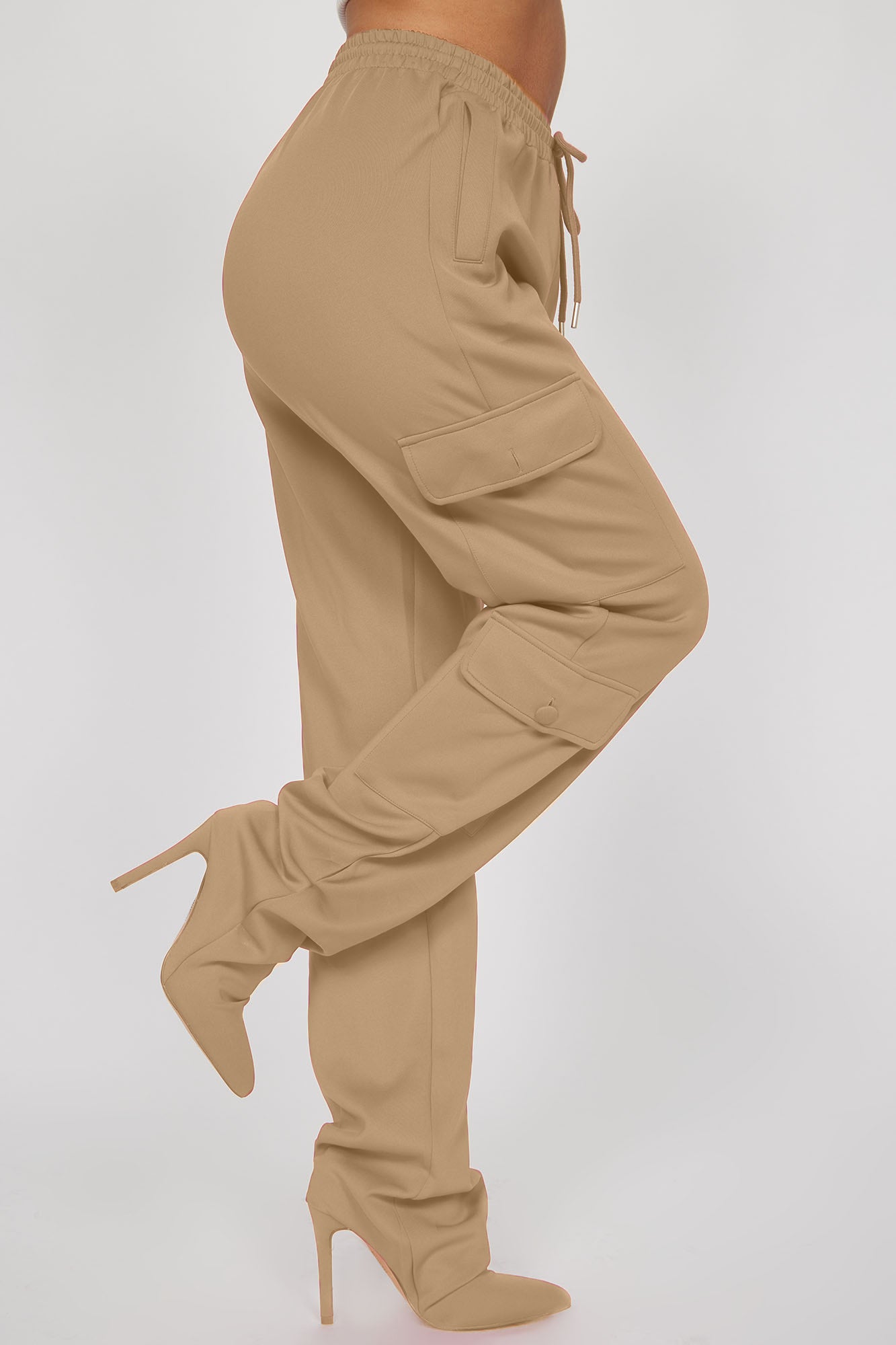 Roxy Pant Boots - Nude