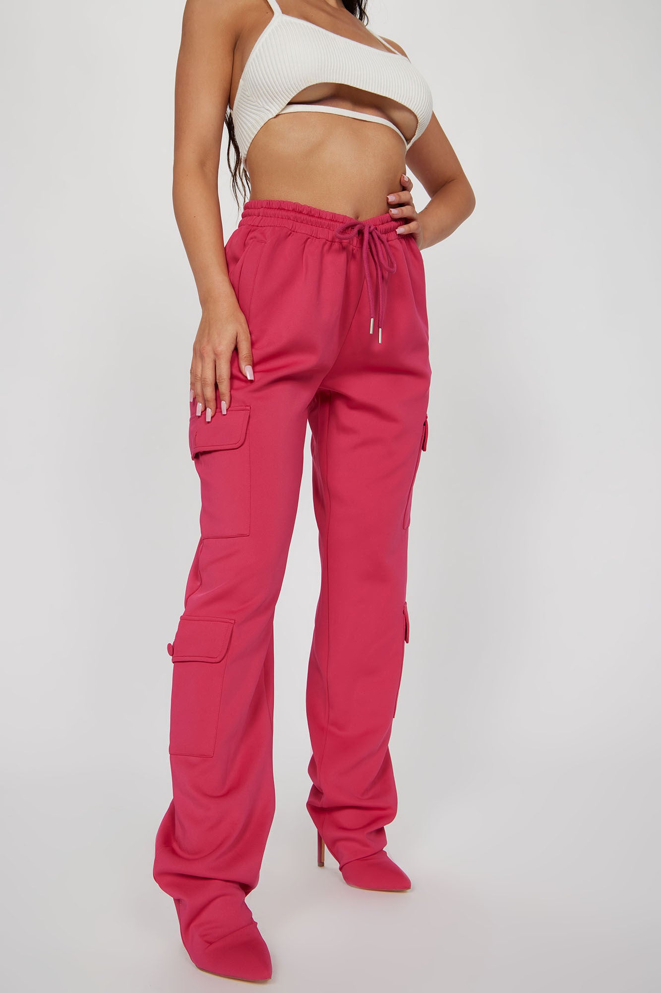 Roxy Pant Boots - Pink