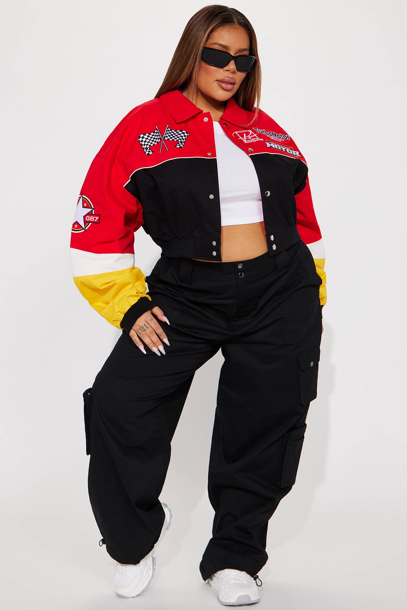Need For Speed Bomber Jacket - Red/combo