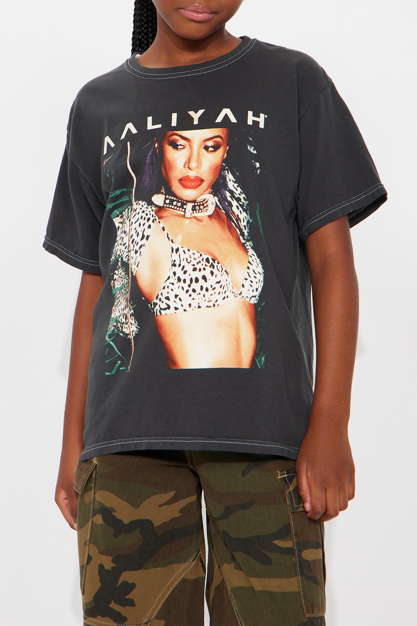 Mini Aaliyah Always Short Sleeve Tee - Black