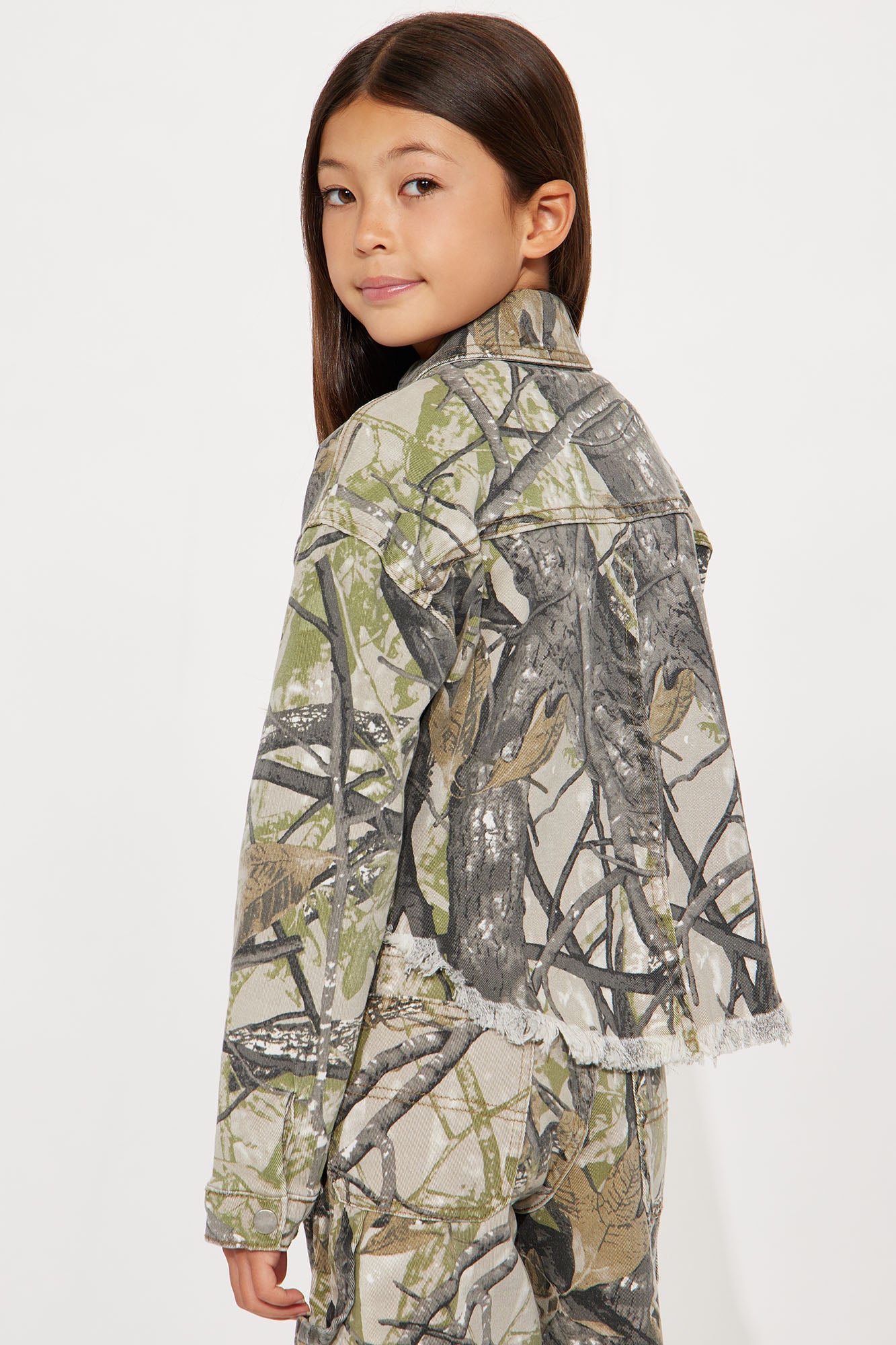Mini Sneak Attack Camo Shacket - Camouflage