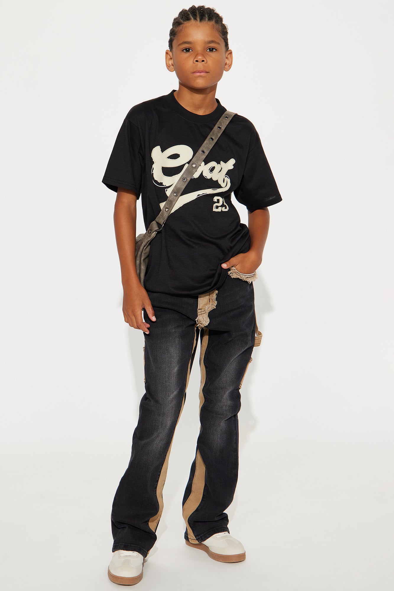 Mini Simply The Best Flare Jeans - Dark Wash