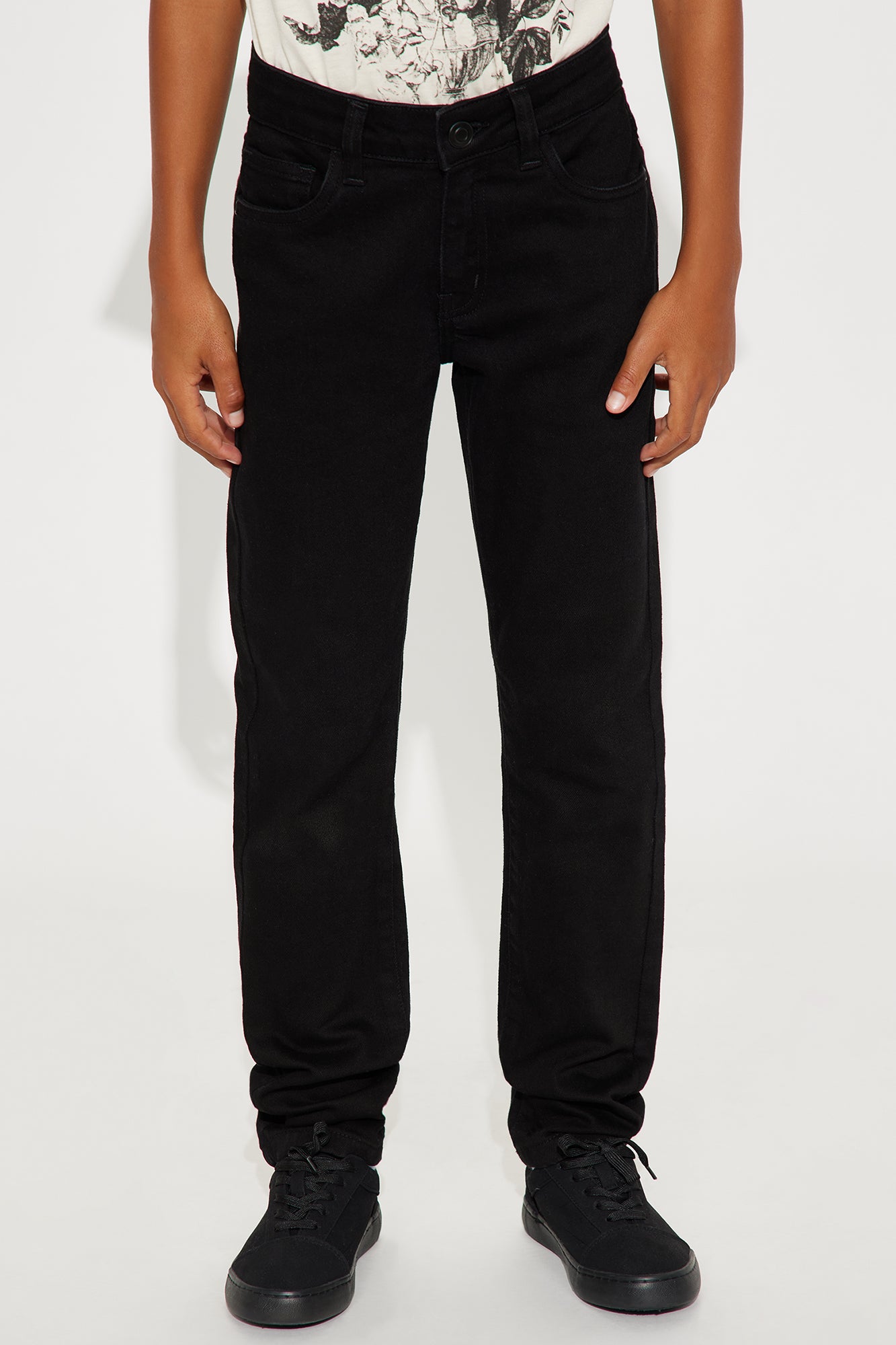 Mini Cornell Skinny Jeans - Black
